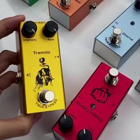 Mini pédale d'effet pour guitare électrique True Bypass Overdrive Distortion Delay Chorus Phaser Tremolo Stompbox Personnalisée