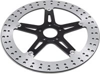 Disque de frein flottant surdimensionné en acier inoxydable ZCLH 15 pouces pour Touring 2000-2013, Sportster 2006-2023, Softail 2000-UP, Dyna