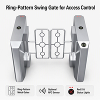Puerta Batiente de Gran Capacidad y Paso Amplio |   para el Gran Centro de Exposiciones |   Control de Acceso Listo para Usar |   OEM Personalizado