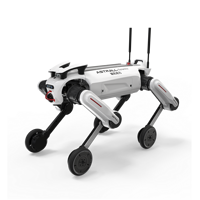 Robot chien industriel IA T01, robot quadrupède intelligent à haute capacité de charge utile pour les applications industrielles d'inspection autonome