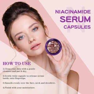 Capsules de sérum de <span class=keywords><strong>niacinamide</strong></span> OEM pour le visage soins de la peau de nuit blanchiment du visage vente en gros sérum de <span class=keywords><strong>niacinamide</strong></span> ordinaire - Product Image 5