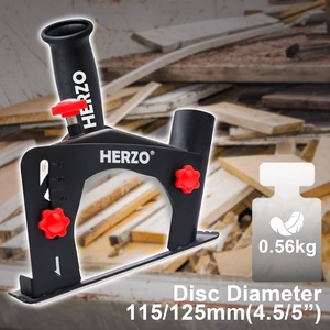 מגן אבק ברזל איכותי למטחנת זווית HERZO 125 מ\"מ, סיוע בחיתוך ברזל - Product Image 3