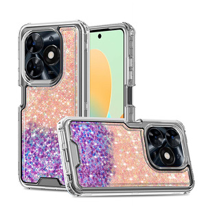 Điện Thoại Di Động Phụ Kiện Cho Bán Buôn <span class=keywords><strong>3</strong></span> Trong 1 Epoxy Long Lanh Funda Para Teléfono <span class=keywords><strong>3</strong></span> Trong 1 Điện Thoại Trường Hợp Đối Với <span class=keywords><strong>Redmi</strong></span> A5 4G/POCO C71 4G - Product Image 4