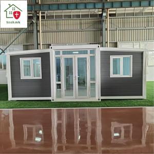 Noah Ark Eco-Friendly Solar-Powered Sandwich Panel Construction Modern Design for Residential Use Expandable Container House - Product Image 1