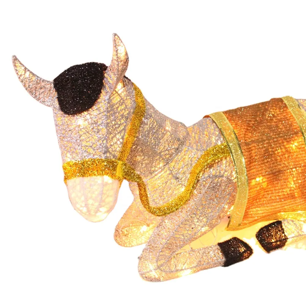 Donkey waterproof cute decoration warm white light, wholesale suppliers, indoor and outdoor decoration embellishment
