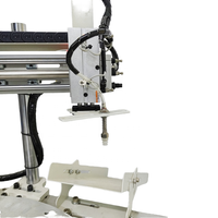 Machine de soudage par ultrasons à déchargement automatique de plateau tournant, augmentation de l'efficacité, vitesse contrôlable avec bras mécanique de table rotative