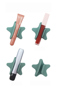 Elegante Supporto Portatile per Telefono <span class=keywords><strong>a</strong></span> Forma di Lucidalabbra con Adesivo Posteriore, Porta Rossetto/Balsamo Labbra in Silicone <span class=keywords><strong>a</strong></span> Stella, Modello Moni SNE-122302 - Product Image 5