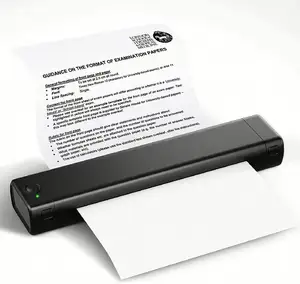 A4 BT Portable Wireless Printer Support Mac Phomemo M08f No Ink Portable A4 Printer