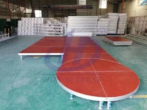 Xách tay vòng <span class=keywords><strong>s</strong></span>ân khấu vuông và vòng tròn hợp kim nhôm <span class=keywords><strong>s</strong></span>ân khấu nền tảng cho các <span class=keywords><strong>s</strong></span>ự kiện trong nhà và ngoài trời buổi hòa nhạc - Product Image 6