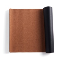 Tapis de table double face PU imperméable et antidérapant Tapis de bureau grande taille anti-rayures Tapis de table de bureau en cuir Tapis de bureau