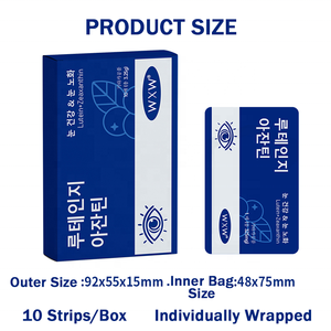 Strisce Orali di Alta Qualità per la Protezione degli Occhi, Film Orale a Scioglimento Rapido, Protegge dagli Danni della Luce <span class=keywords><strong>Blu</strong></span>, Promuove il Comfort Oculare - Product Image 6