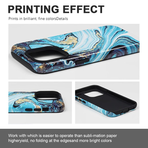 NOUVEAU Étui de téléphone portable 3D DIY 2-en-1 robuste pour Google <span class=keywords><strong>Pixel</strong></span> <span class=keywords><strong>6</strong></span> <span class=keywords><strong>Pro</strong></span>, coque de protection vierge en PC+TPU - Product Image 5