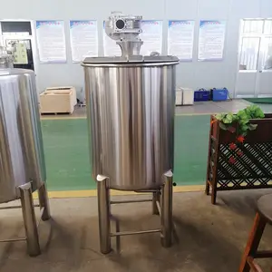 Stainless Steel Tank Mixer, Double Jacketed Mixing Tank, Stainless Steel 304/316 Vacuum Agitator Mixer