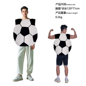 Tennis Ball <b>Costume</b> Unisex Polyester Cosplay <b>Costume</b> For Party Stage Performance - Product Image 3