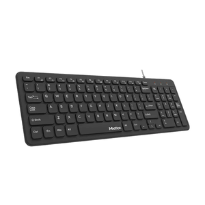 Jedel <span class=keywords><strong>K1000</strong></span> + <span class=keywords><strong>Mini</strong></span> clavier filaire ultra-mince à 78 touches Clavier de bureau noir de haute qualité au prix USB pour les jeux - Product Image 3