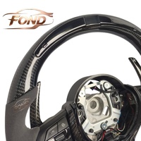 Volant personnalisé en fibre de carbone et LED pour BMW F01 F02 F10 F20 F30 F32 F80 F82 E90 E91 E92 E93 E70 E81 E82 E87 E88