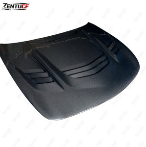 Capot en fibre de carbone ventilé style TS pour Infiniti G37 G25 berline 4 portes 2007-2013, capot avant ventilé léger, couvercle du moteur - Product Image 2
