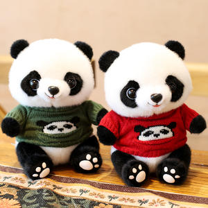 Peluche de Panda de Malla de Algodón de 25 cm, Súper Suave, Regalos de Navidad Kawaii - Product Image 1