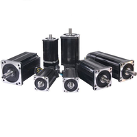 Moteur servo DC à bride carrée à boucle fermée de 130 mm, puissance nominale 3 kW, pour machine d'emballage