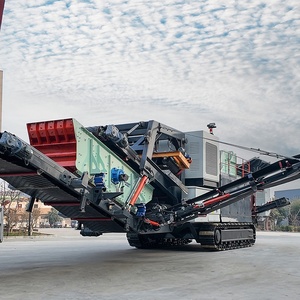 Trituradora de Piedra Pesada, Trituradora de Impacto Móvil sobre Orugas, Máquina de Trituración de Piedra Caliza para Minería, Trituradora de Impacto Móvil sobre Orugas en Rusia - Product Image 1