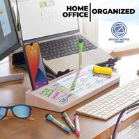 Tableau blanc effaçable à sec pliable en verre de haute qualité Naturehydro pour ordinateur de bureau