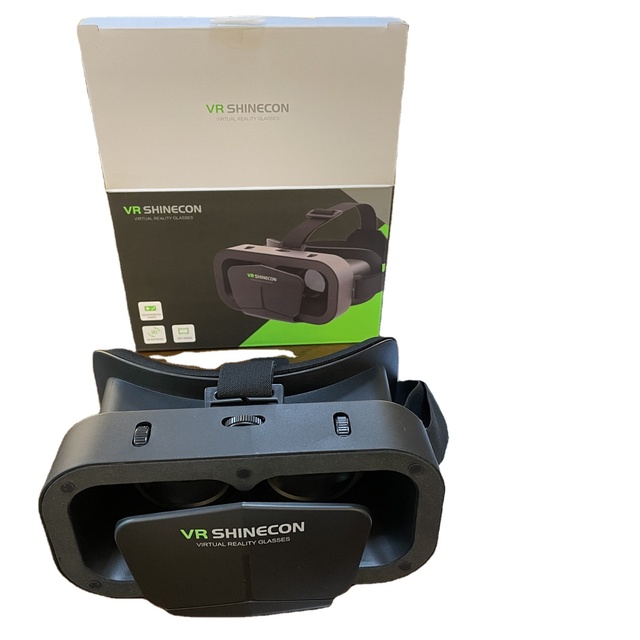 Factory Direct FOV 110 3D Private Cinema VR Headset VR SHINECON New Large-screen VR Glasses for 7-inch Mobile Phones