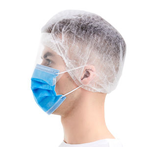 Haixin masker wajah sekali pakai kesehatan ASTM F2100 masker medis <span class=keywords><strong>3</strong></span>-lapis PP anti-kabut pelindung mata masker wajah pemasok medis grosir - Product Image 3