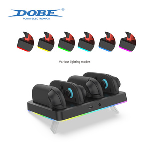 DOBE Stazione di Ricarica <span class=keywords><strong>con</strong></span> Illuminazione RGB Magnetica 4 in 1 per Nintendo Switch 2 e <span class=keywords><strong>Joy</strong></span>-<span class=keywords><strong>Con</strong></span>, Accessori per Videogiochi - Product Image 3