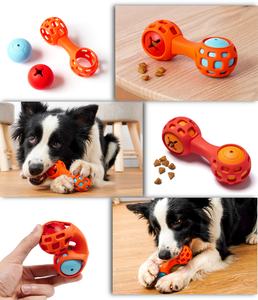 Juguete Masticable de Goma Ecológico Personalizado de Fábrica, Juguete de Entrenamiento para Perros, Resistente a Fugas, con Sonido, No Tóxico, para Perros de Todos los Tamaños - Product Image 1
