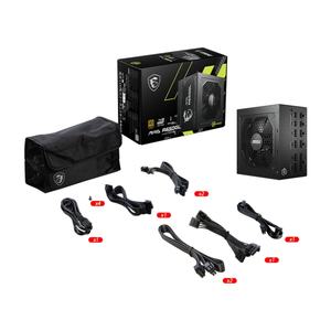 Vente en gros MSI MAG A650GL ATX3.0 DC alimentation entièrement modulaire or PSU 650W pour alimentation à découpage de bureau de jeu - Product Image 1