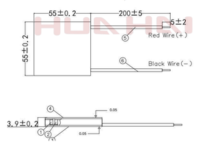 TEC1-24112 Tec 24V Peltier làm mát <span class=keywords><strong>CPU</strong></span> Tablet mô-đun tấm container khler Máy hút ẩm xách tay Kit di động nhiệt <span class=keywords><strong>Cooler</strong></span> - Product Image 4