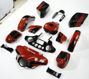 Carenado Delantero para Harley <span class=keywords><strong>HR3</strong></span> 90600002 Naranja Sunburst / StarABS, Kit de Carenado para Motocicleta Harley CVO Street Glide 14-25 Touring - Product Image 2