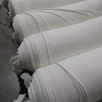 Tissu 100% coton, matière première, Polyester, coton, rembourrage en couleur, PFP PFD, prix du tissu brut pour vêtements