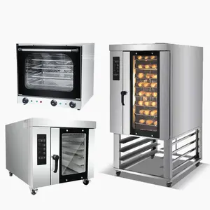 Máquinas de aperitivos para hornear en el hogar, Horno de convección Dubái para galletas R & M, horno eléctrico de conferencia comercial para industria de Pizza, precio superior