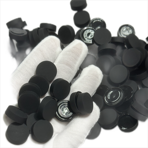 Disco redondo de alta calidad personalizado N52 potentes imanes recubiertos de goma negra impermeables de neodimio Ndfeb - Product Image 3