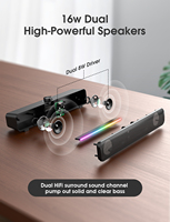 Onikuma L16 Speaker Led luar ruangan Pa Cina profesional produsen sistem pengeras suara pesta 15 inci tahan air