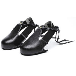 Chaussures de sécurité en cuir de vache couvre-chaussures chaussures antidérapantes sur chaussures antidérapantes avec bout en acier pour <span class=keywords><strong>visiteur</strong></span> - Product Image 5