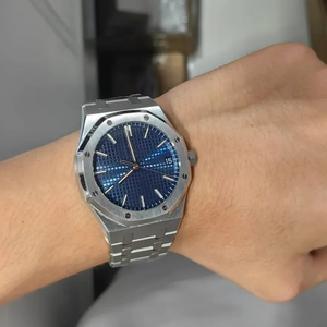 Reloj Mecánico de Alta Calidad al por Mayor, Esfera de 41 mm, Movimiento Mecánico 15500, Correa de Goma, Resistente al Agua 50 Bar, Cristal de Zafiro, Unisex, para Buceo - Product Image 4