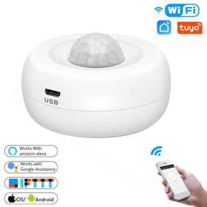 Smart WiFi <strong>PIR</strong> <strong>Motion</strong> <strong>Sensor</strong> Human Body <strong>Sensor</strong> Detector Home Alarm System Smart <strong>PIR</strong> <strong>Motion</strong> <strong>Sensor</strong> Tuya Smart Life APP Control - Product Image 2