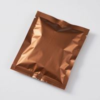 Sachets à trois soudures latérales en plastique et feuille d'aluminium laminée, thermosoudables, pour échantillons de café et sachets de thé