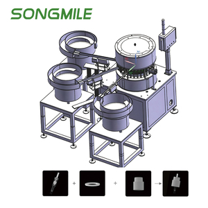 Máquina de Ensamblaje Automática de Alta Velocidad de <span class=keywords><strong>3</strong></span> Piezas para Bomba Pulverizadora de Cosméticos, Equipo de Empaquetado con Cierre de Junta - Product Image 1