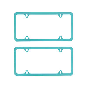 Cadre de plaque d'immatriculation en alliage d'aluminium épaissi de couleur oxydée américaine avec logo personnalisé pour d'autres marques - Product Image 3