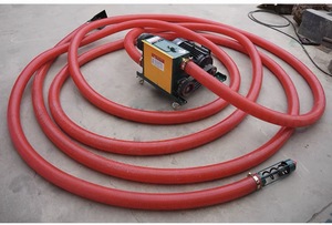 WLJX Hocheffizienter Weizen-Mais-Förderschnecke mit Anpassbarer Länge, Flexible Spiralförmige Schraubenförderanlage, Elektrisch Betrieben, PU PVC, Neu für Restaurants - Product Image 5