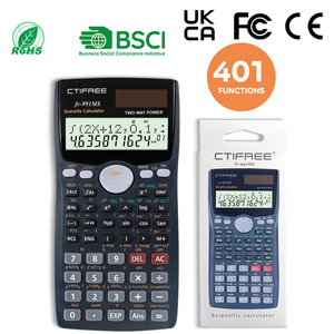 Calculadora Científica Inteligente 991MS, 10+<span class=keywords><strong>2</strong></span> Dígitos, Pantalla Bidireccional, Funciona con Batería, Certificación CE, Equipo para Exámenes y Pruebas - Product Image 3