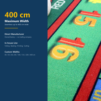 Tapis de jeu pour enfants avec motif éducatif A-Z pour l'heure du cercle, puzzle de siège, lavable, moderne, à poils coupés carrés, tapis de sol pour enfants