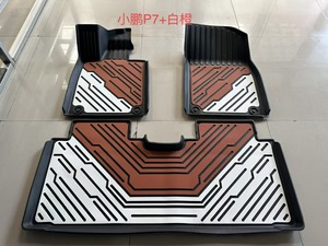 พรมปูพื้นรถยนต์ Marcan Custom Fit 3D PVC หนา 5 มม. กันน้ำทุกสภาพอากาศ สำหรับรถ SUV AC Schnitzer สีน้ำตาล/ดำ/เทา ชุดเต็ม รับประกัน 1 ปี - Product Image 3