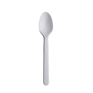 CPLA Biodegradable Disposable Pla Spoon Plastic Party Flatware Tableware Pla Cutlery Set with Napkin