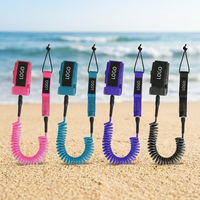 Laisse de bodyboard en TPU personnalisée de bonne qualité avec logo/couleur sur mesure