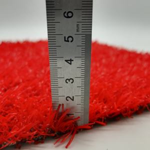 Renkli yapay çim güzel çim halı kırmızı-yeşil mavi-mor gökkuşağı suni çim - Product Image 4