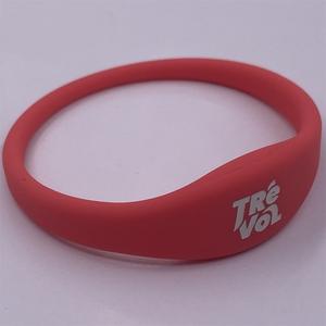 Bracelet en silicone RFID réglable GSC 125KHz, logo personnalisé imprimé pour enfants, bracelets étanches NFC 213 13.56MHz 1K - Product Image 5